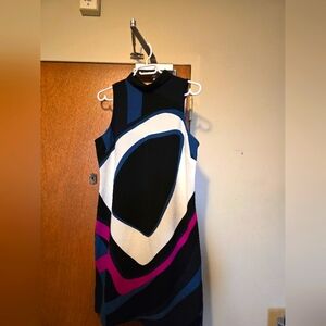 DEX Mod-style Sleeveless MINI Dress